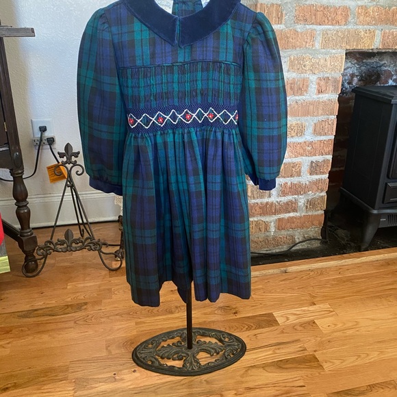 Heirloom Polly Flinders Toddler Girls Smocked Dress size 3 - Picture 3 of 15